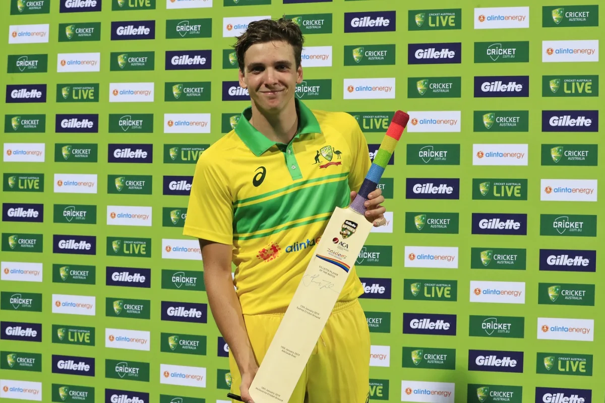 Jhye Richardson, Australia vs India, 1st ODI, 2019