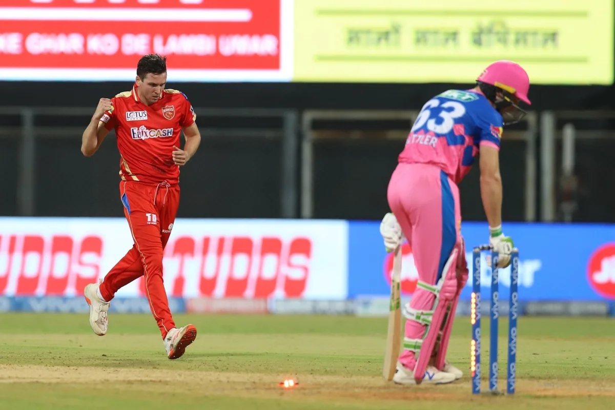 Jhye Richardson vs Jos Buttler, Rajasthan Royals vs Punjab Kings, IPL 2021