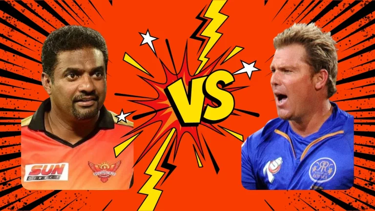 Muttiah Muralitharan vs Shane Warne