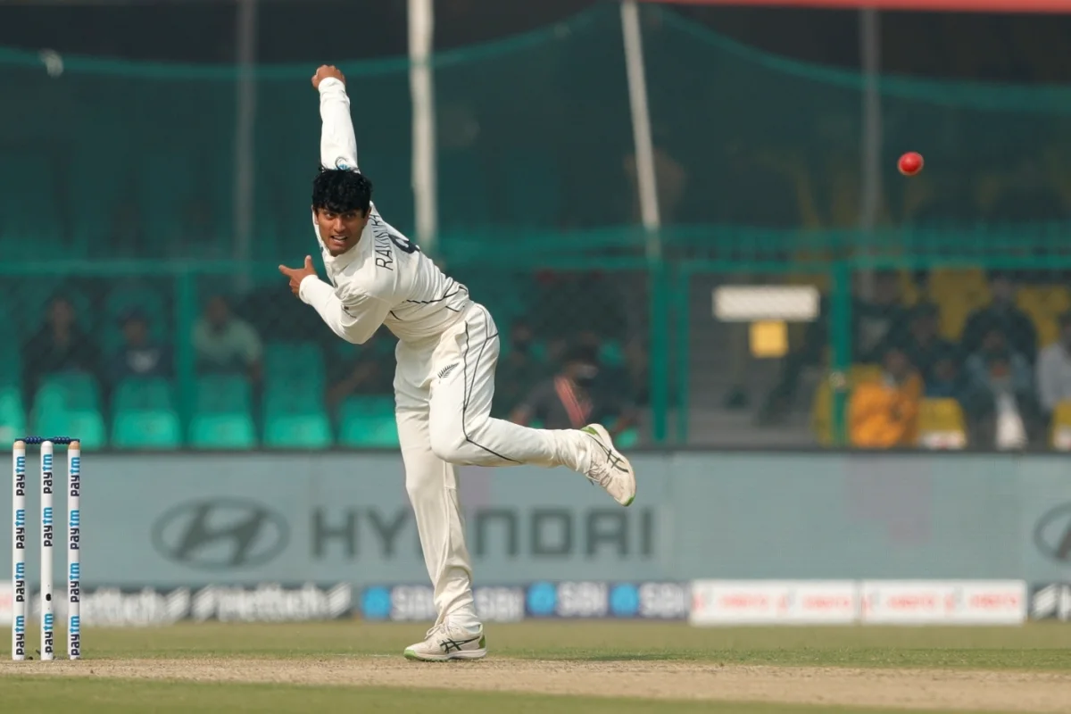 Rachin Ravindra, India vs New Zealand, 1st Test, 2021