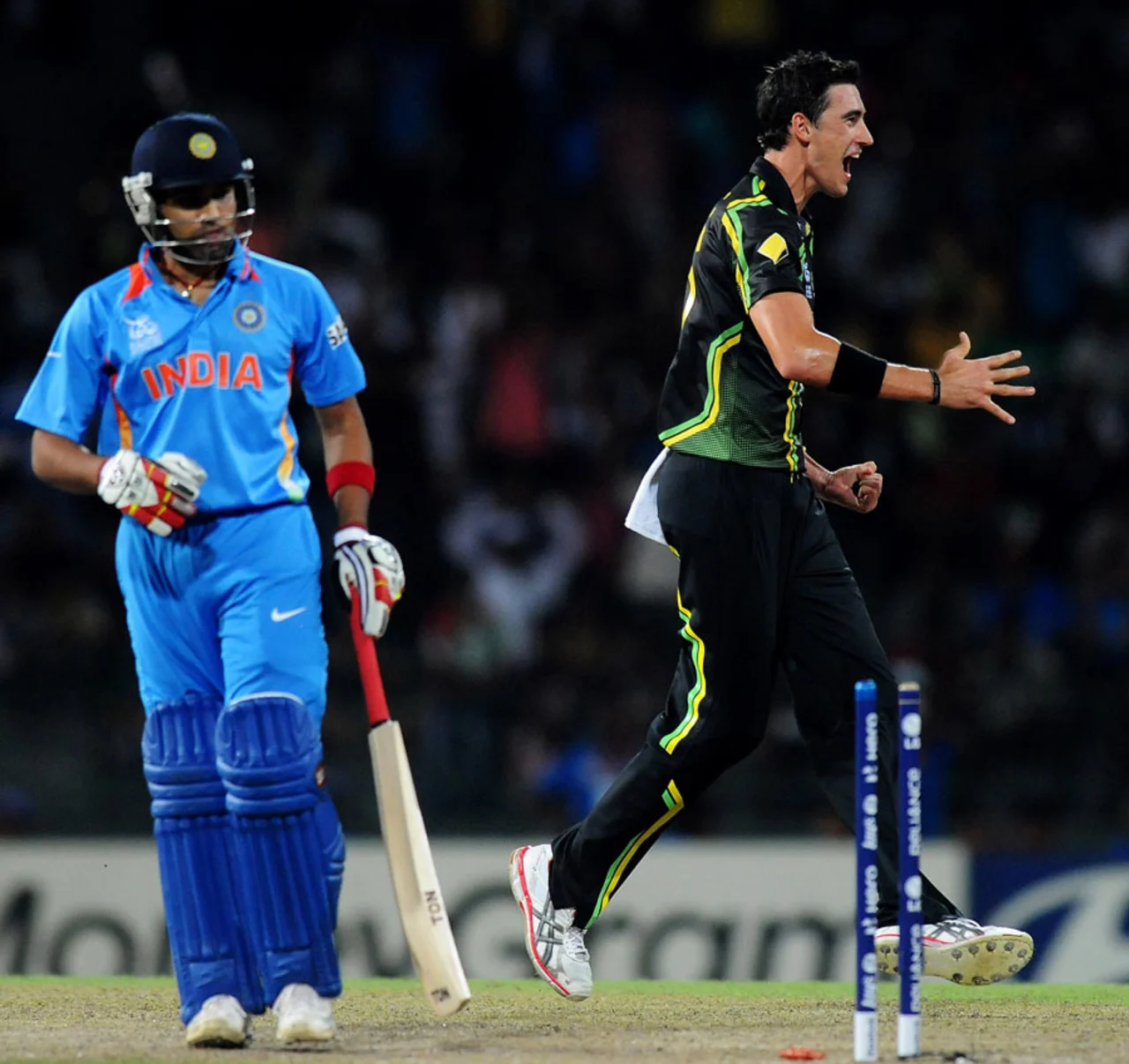 Rohit Sharma vs Mitchell Starc, Australia vs India, T20 World Cup 2012