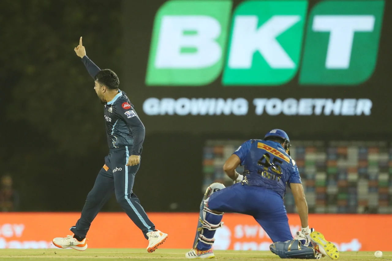 Rohit Sharma vs Rashid Khan, Gujarat Titans vs Mumbai Indians, IPL 2022