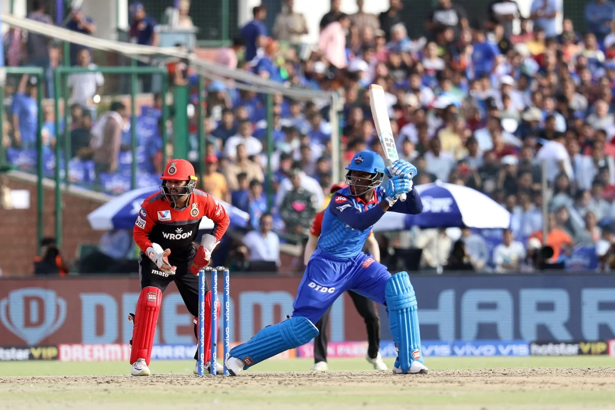 Sherfane Rutherford, Delhi Capitals vs Royal Challengers Bangalore, IPL 2019