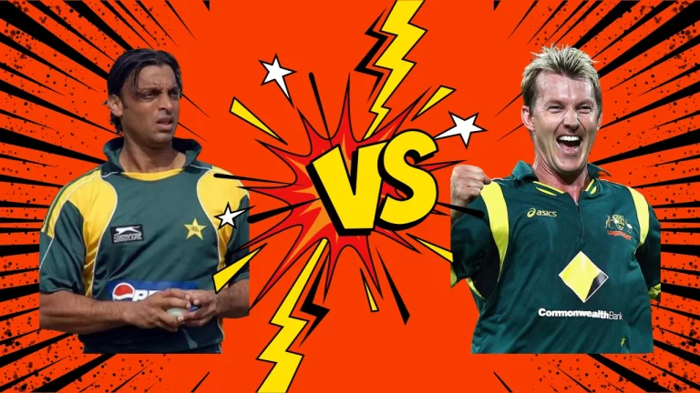 Shoaib Akhtar vs Brett Lee