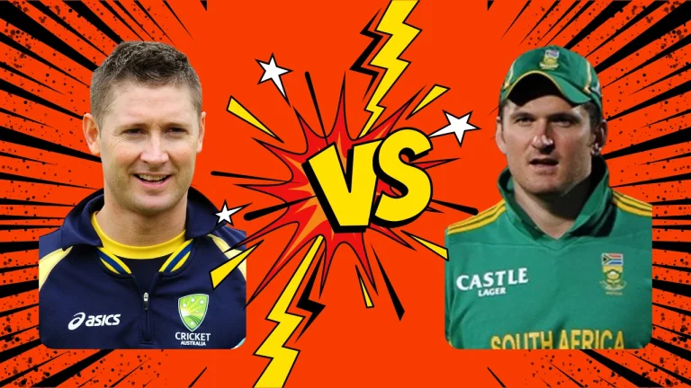 Michael Clarke vs Graeme Smith