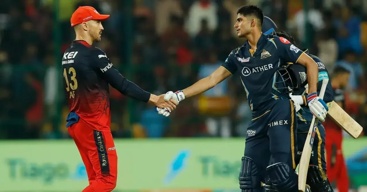 Shubman Gill vs Faf du Plessis, Gujarat Titans vs Royal Challengers Bangalore, IPL 2023