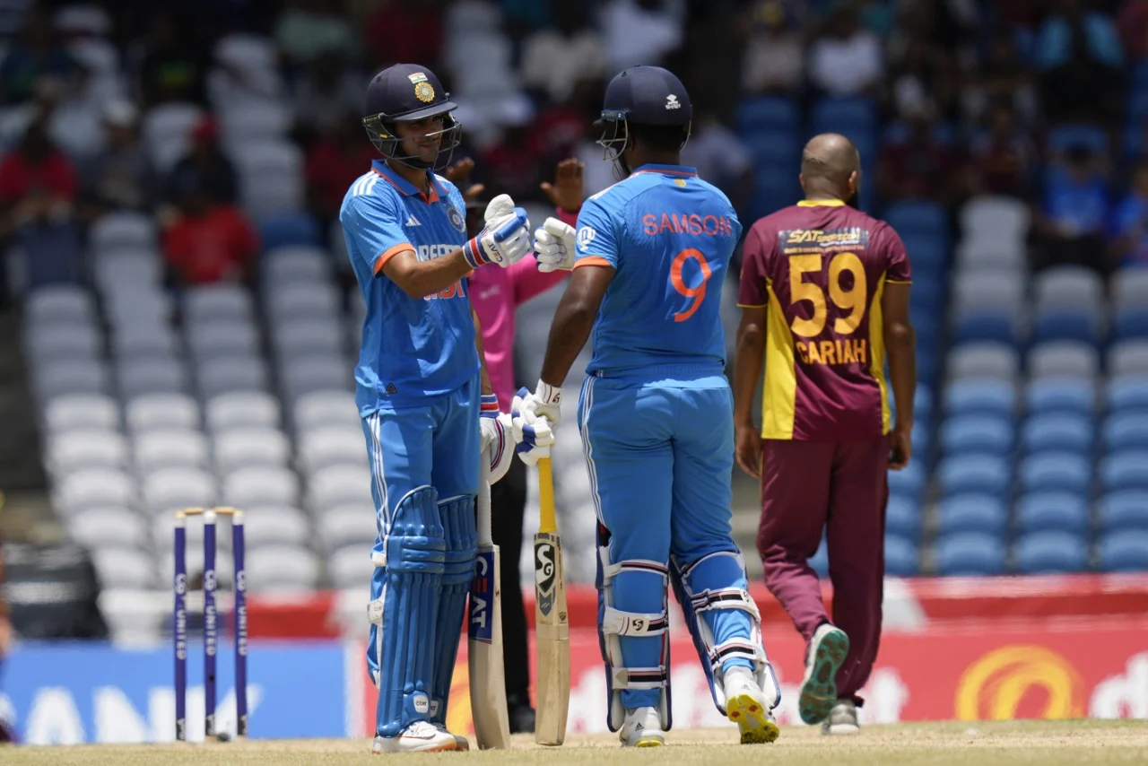 Shubman Gill vs Sanju Samson, West Indies vs India, 3rd ODI, 2023